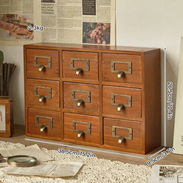 Old color, 9-drawer