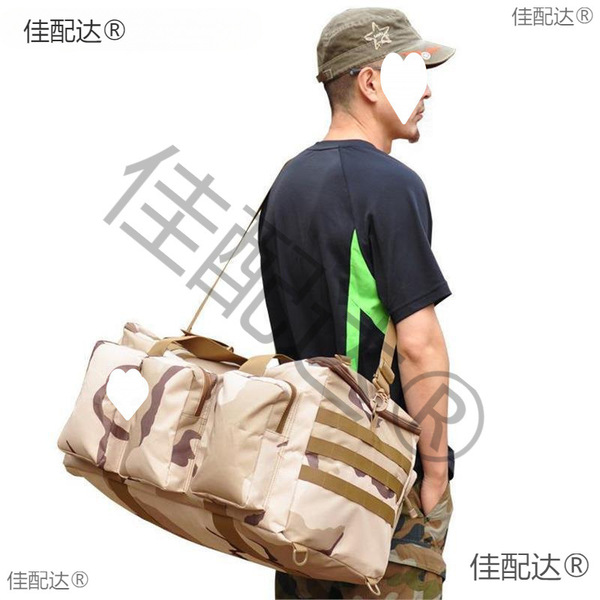 Capacious waterproof organizer bag for camping