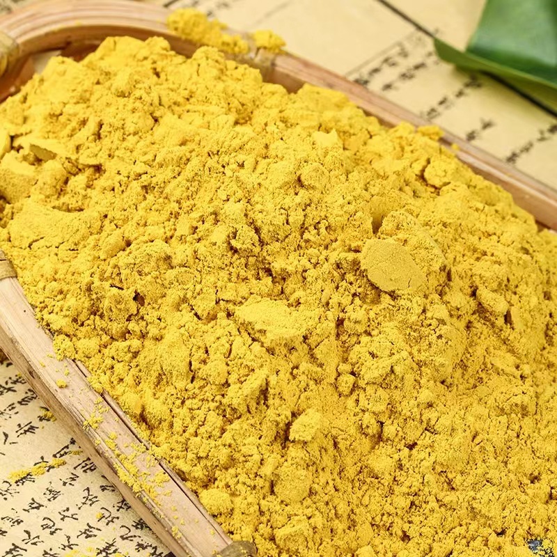 Pu Huang Powder (Typha angustifolia) — Dried Cattail Pollen Food Herb, 500g quality and texture