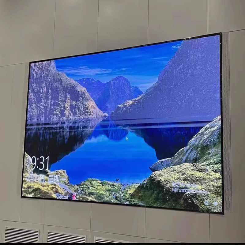 フルカラー LED ディスプレイ屋内会議室展示ホール HD ステージライブブロードキャスト広告電子大画面|undefined