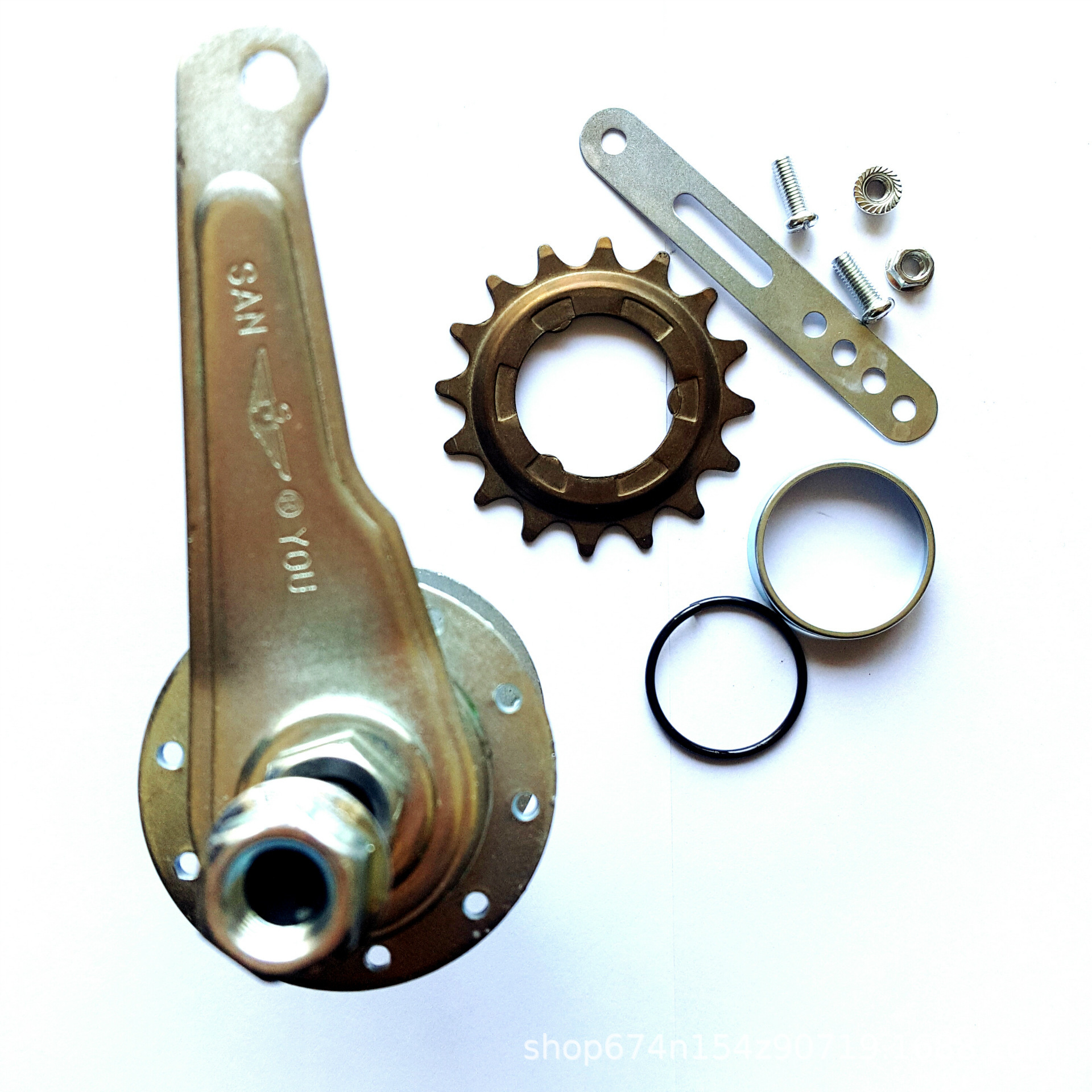 Mosca muerta freno inversa Hub/pie eje de freno de cuero/mosca muerta accesorios del coche/bicicleta 18-32 agujero mosca viva freno inverso