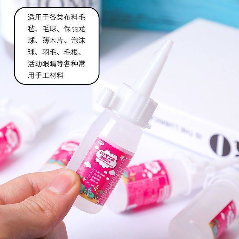 Pegamento de Alcohol 30 ml de Fuerte Adhesión para Manualidades Infantiles