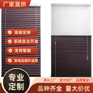 Factory Direct Supply Drawstring Honeycomb Curtains for Bedroom and Office, Drawstring up and down Day and Night Honeycomb Curtains