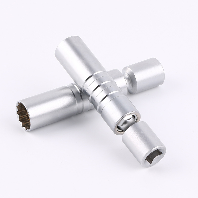 クロスボーダー点火プラグスリーブユニバーサル超薄型磁気14mm16mm点火プラグレンチ中飞|undefined