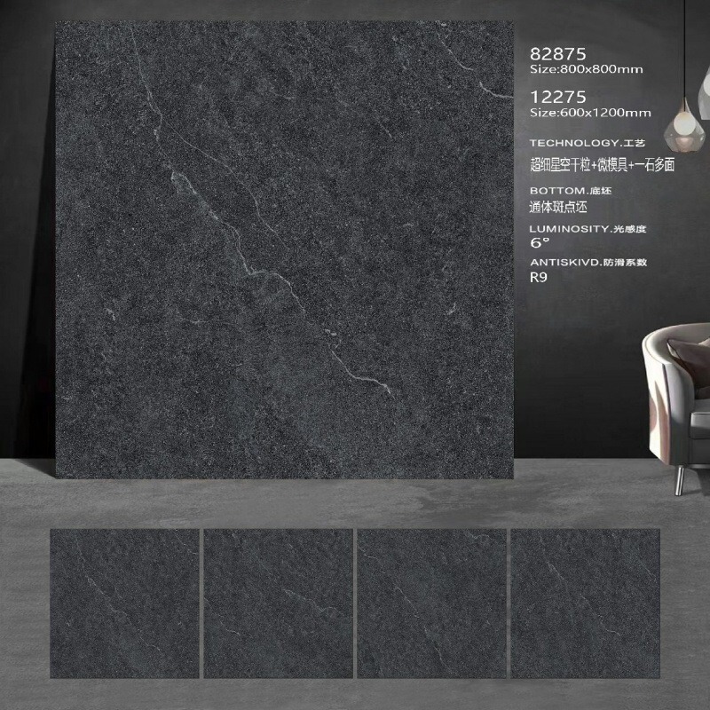 600x 1200 antique cement tiles matte surface restaurant large size non-slip floor tiles clothing store bathroom sandstone tiles