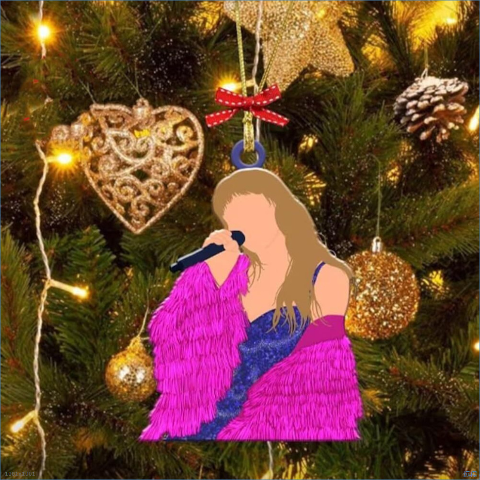 Cruz-frontera nueva Navidad árbol de Navidad decoración adornos coche retrovisor espejo colgante mochila colgante decoraciones para el hogar