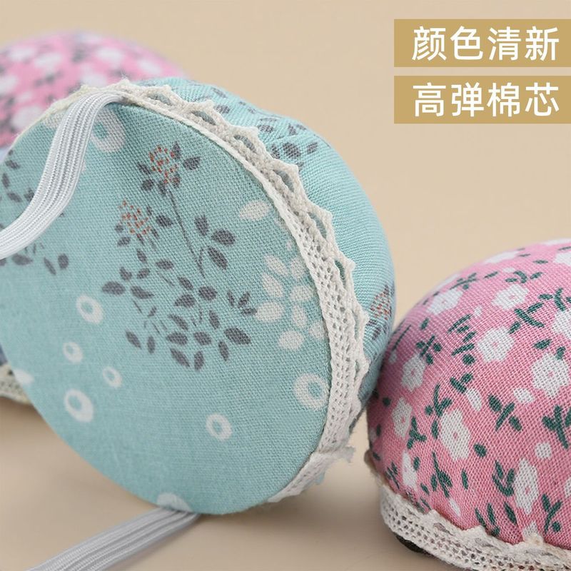 针插包手工布艺diy十字绣工具插针包原木底座针插裁缝缝纫针插垫|undefined