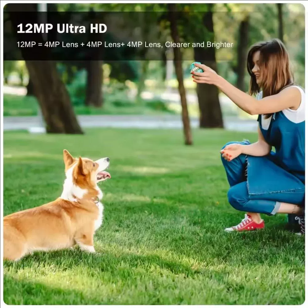 V360 Pro трёхэкранный HD ночное видение наружный беспроводной сетевой Wi‑Fi мобильный удалённый интеллектуальный монитор