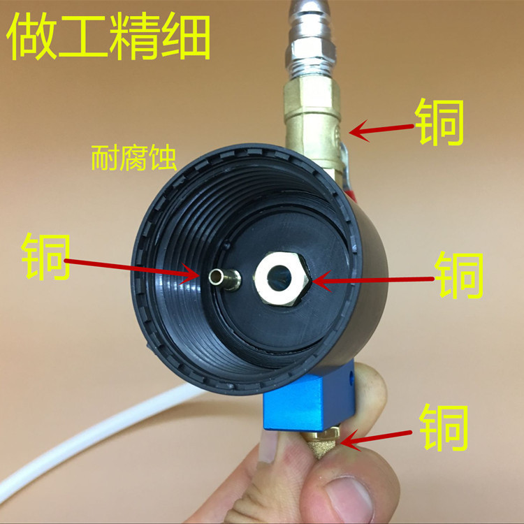 W1TR刹车油更换工具汽车制动液补充加注器汽保汽修手动排空气动抽