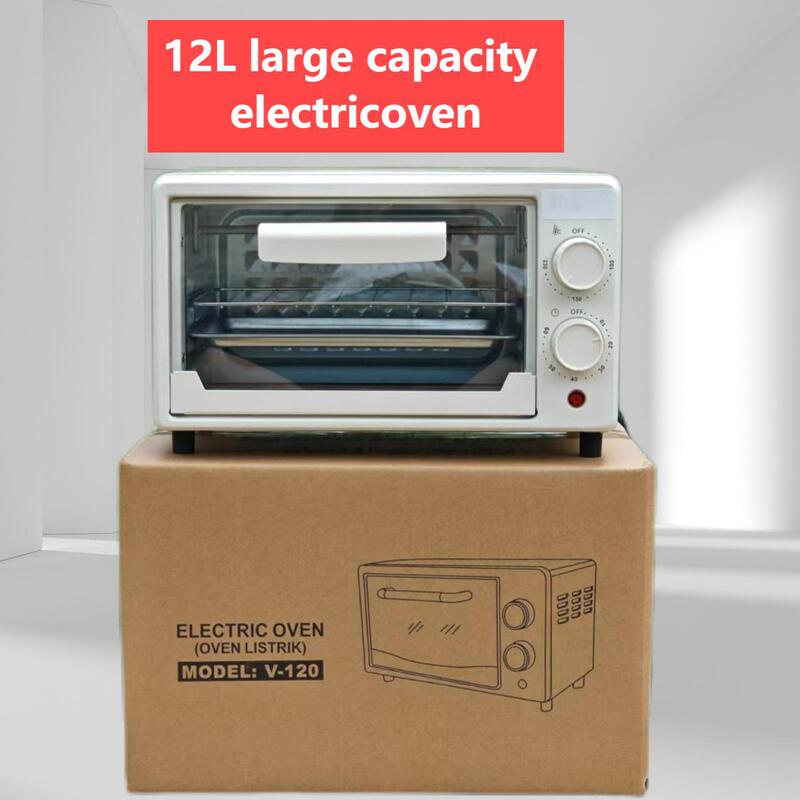 Cross-border 12L Electric Oven Household Small Baking Multi-function Internet Red Small Oven Kitchen Appliances Cross-border 12L Electric Oven Household Small Baking Multi-function Internet Red Small Oven Kitchen Appliances