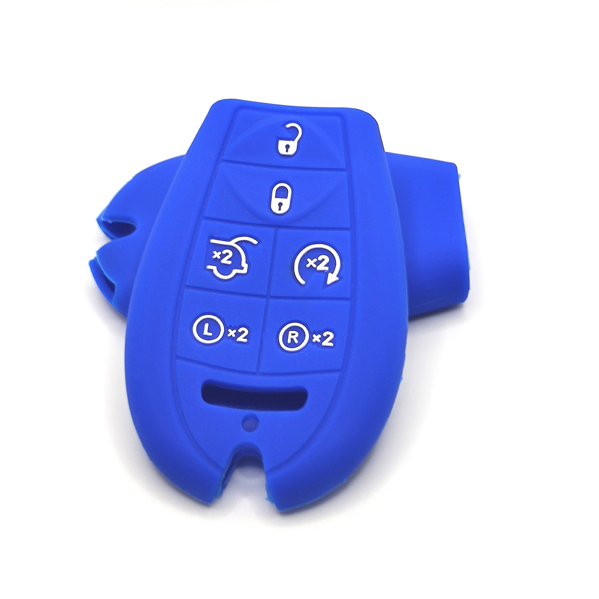 Применимо к Jeep Dodge Chrysler Jeep 6-клавишный силиконовый Автомобильный ключ защитный чехол для автомобильного ключа