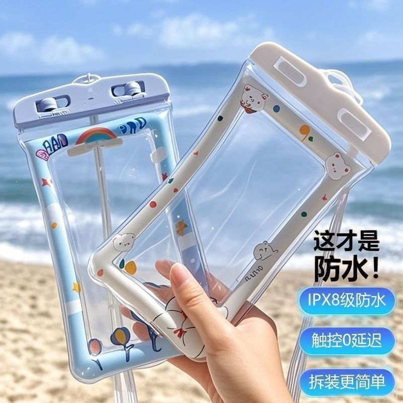1 airbag phone bag, touch-screen compatible, suitable for swimming, beach and rafting equipment, high-end model