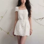 夏季蕾丝法式甜美连衣裙