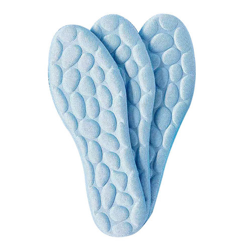 Men's Sweat Absorbent & Odor Preventing, Women's Soft Insole Comfortable Sports Military Shock Absorbing Insoles with Squeezing Sensation Ultra Soft Boost Running