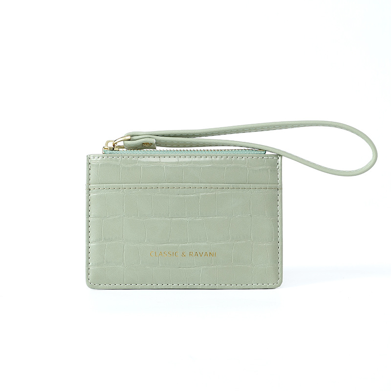 Nueva cartera de las mujeres corto simple titular de la tarjeta de verano cartera transfronteriza Comercio exterior cremallera monedero al por mayor