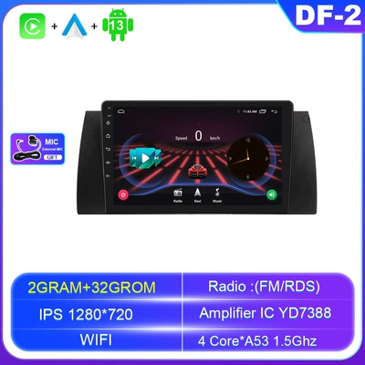 DVD Navigation Bmw 5 Series E39 Android - android-navigation-wifi-version-232g-official-standard