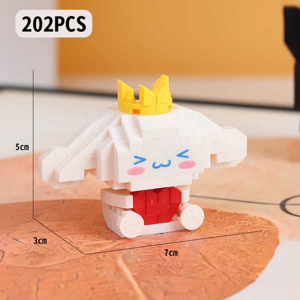 K6-Crown Love Little Jade Dog 202PCS [Color Box Installation]