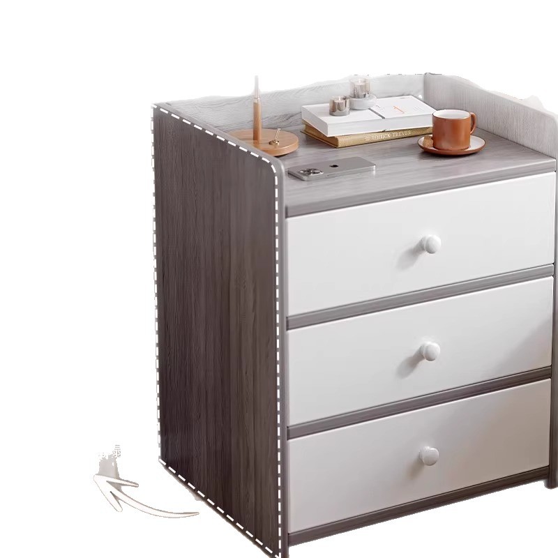 Mesita de noche simple pequeño armario de almacenamiento doméstico pequeño armario de almacenamiento armario de almacenamiento armario de almacenamiento dormitorio habitación de alquiler armario de cabecera