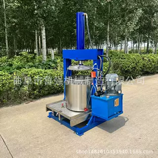 生产整机不锈钢304材质液压榨汁机 果汁刺梨压榨机批发价格
