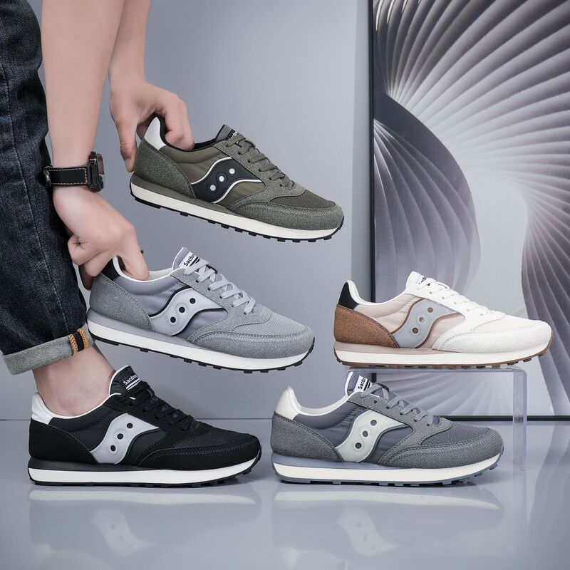 Cross-Border 2026 Spring and Autumn New Lightweight Comfortable Casual Sports Shoes, Chanel-Style Versatile Running Shoes, Panda Forrest Gump Shoes Cross-Border 2026 Spring and Autumn New Lightweight Comfortable Casual Sports Shoes, Chanel-Style Versatile Running Shoes, Panda Forrest Gump Shoes