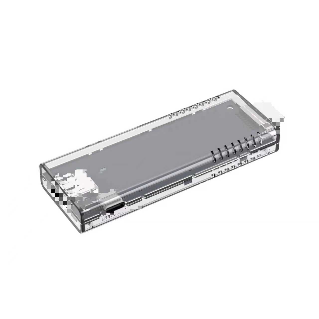 Foreign Trade Cross-Border Tvbox Android 14 Network Set-Top Box 5G/6G Dual Wifi Transparent White Tvr3 Pro