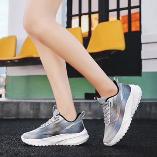 Cross-border New Breathable Mesh Shoes Women's Shoes Casual Shoes Lightweight Sports Running Shoes Outdoor Hiking Walking Shoes for Women