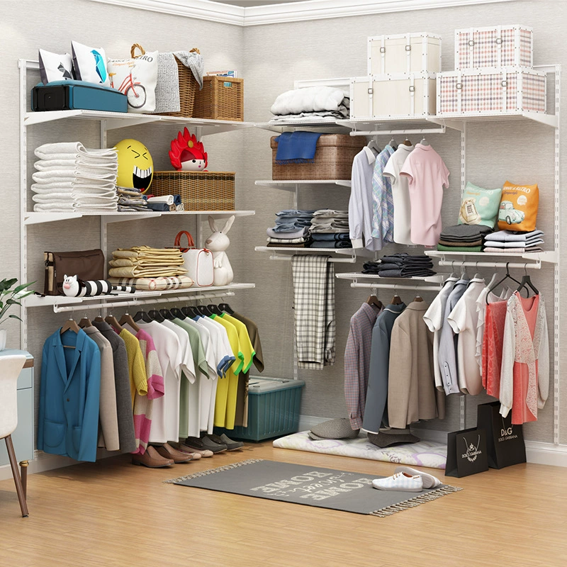 [Meadas Factory Outlet] Металлический шкаф Открытый гардероб Прогулочный шкаф Настенный шкаф