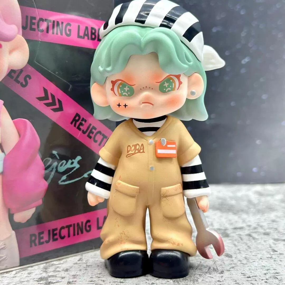 Китайская версия Dora второго поколения, серия избегай незнакомцев, blind box TNTSPACE Orion дочь модный костюм джентльмен фигурка