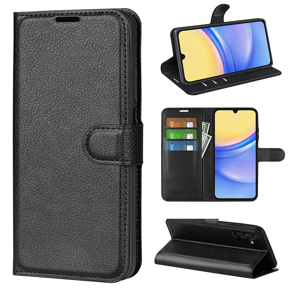 Suitable for Samsung S24 Flip Phone Case Stand A54 Phone Protective Cover A53 Card Slot Leather Case S23 Multifunctional