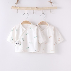 Newborn baby clothes infant summer half-back shirt Aa class 100% cotton first born sleepwear outdoor clothing baby top air conditioner outfit