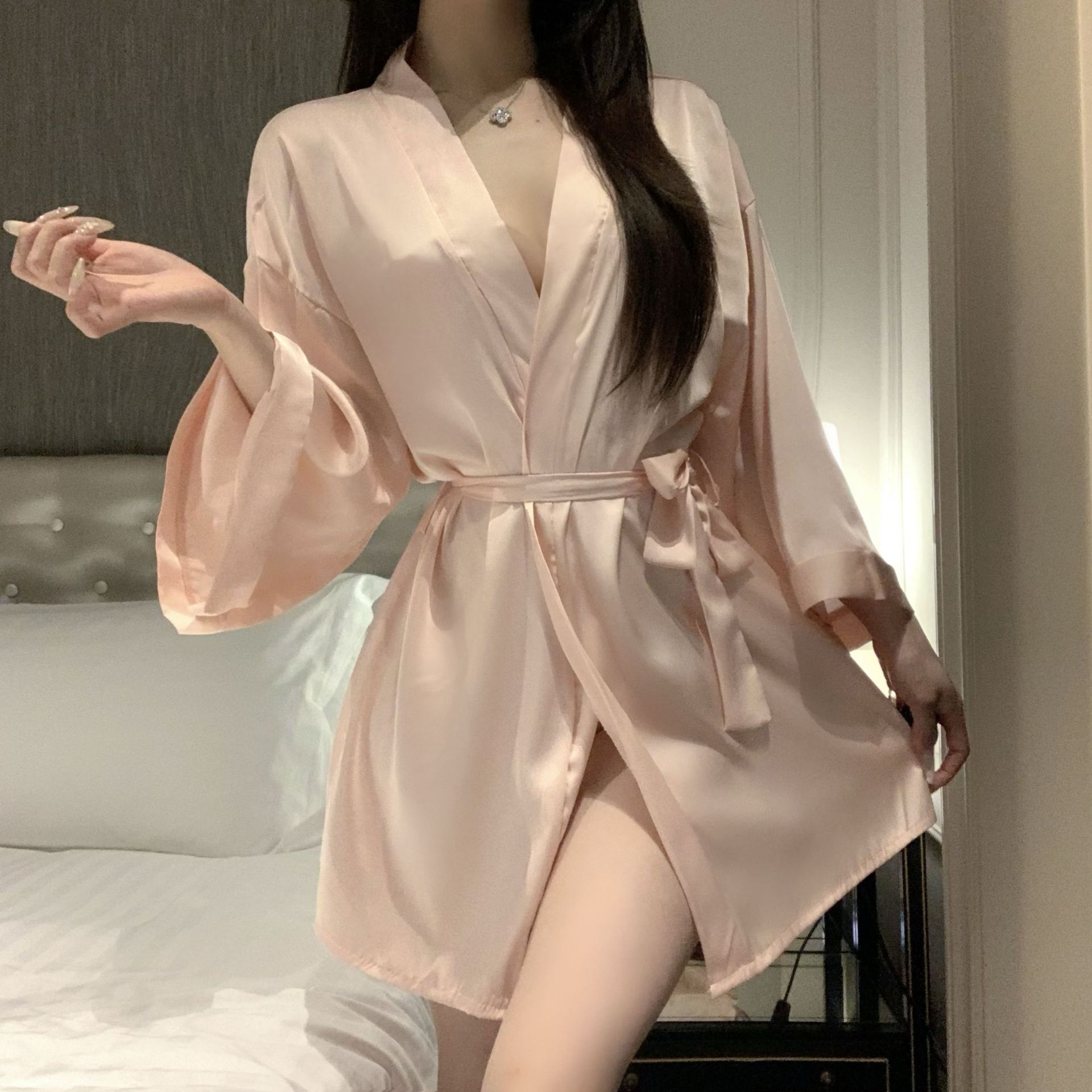 분홍색