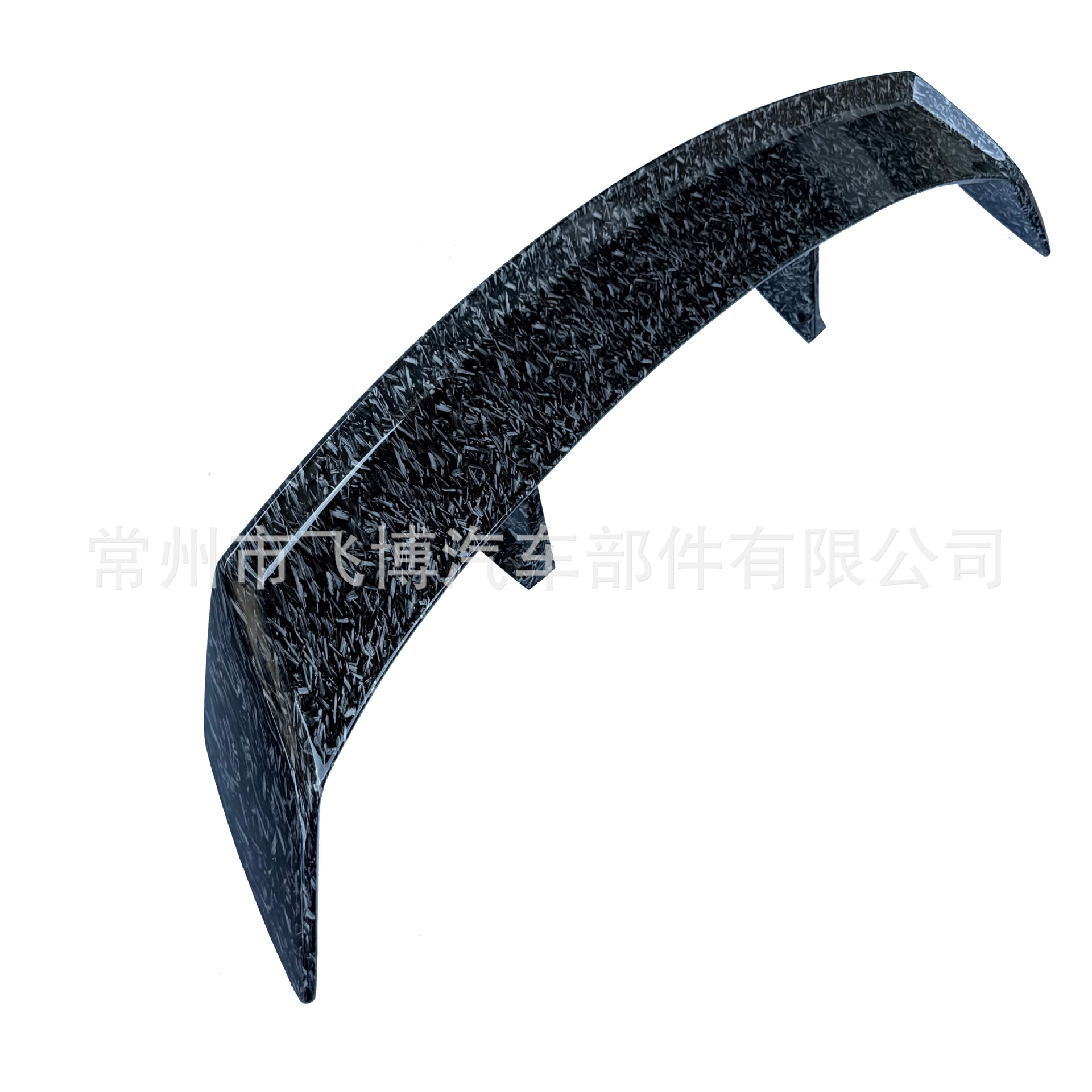 Suitable for Car Modification Universal Large Rear Wing Gt Modification Fixed Wing Abs Black Material Sedan Universal Rear Wing