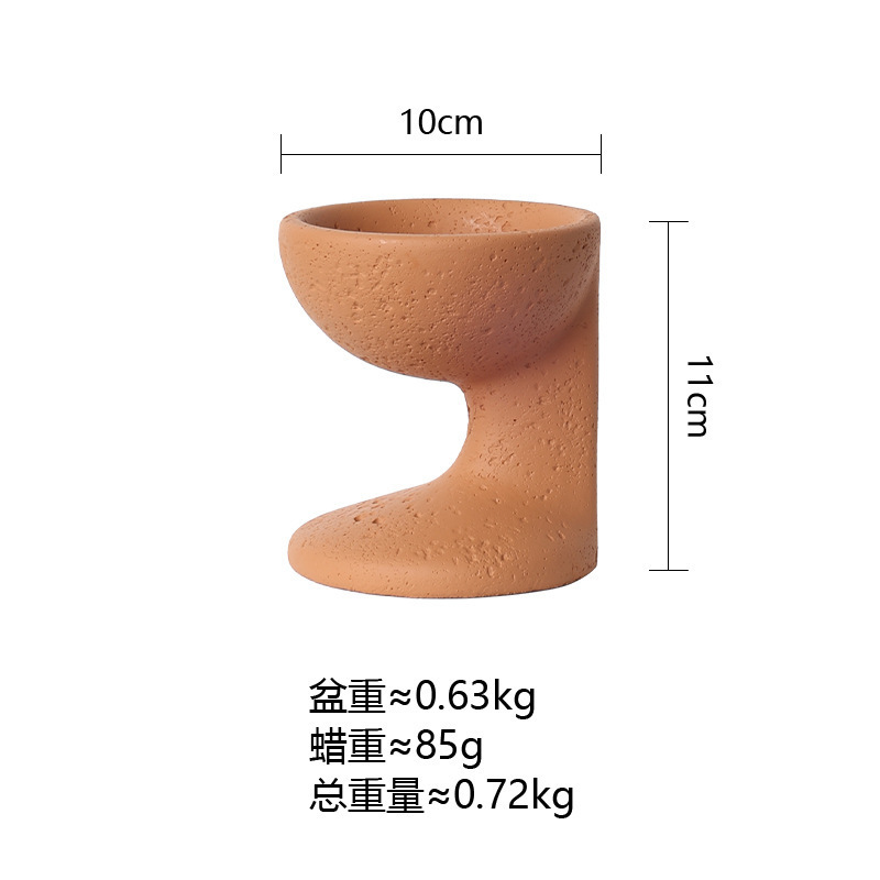 キャンドルカップキャンドル容器空のカップアロマキャンドルカップロマンチックな香りのお土産ギフトメーカー直販クリエイティブセメント|undefined