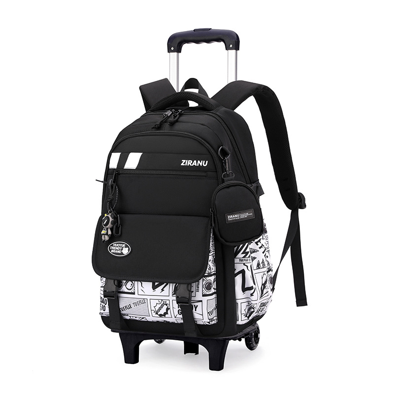 Pescado natural nuevo tipo de mochila de tirón de escuela secundaria simple de alta calidad en mochila de estudiantes de escuela secundaria mochila de gran capacidad