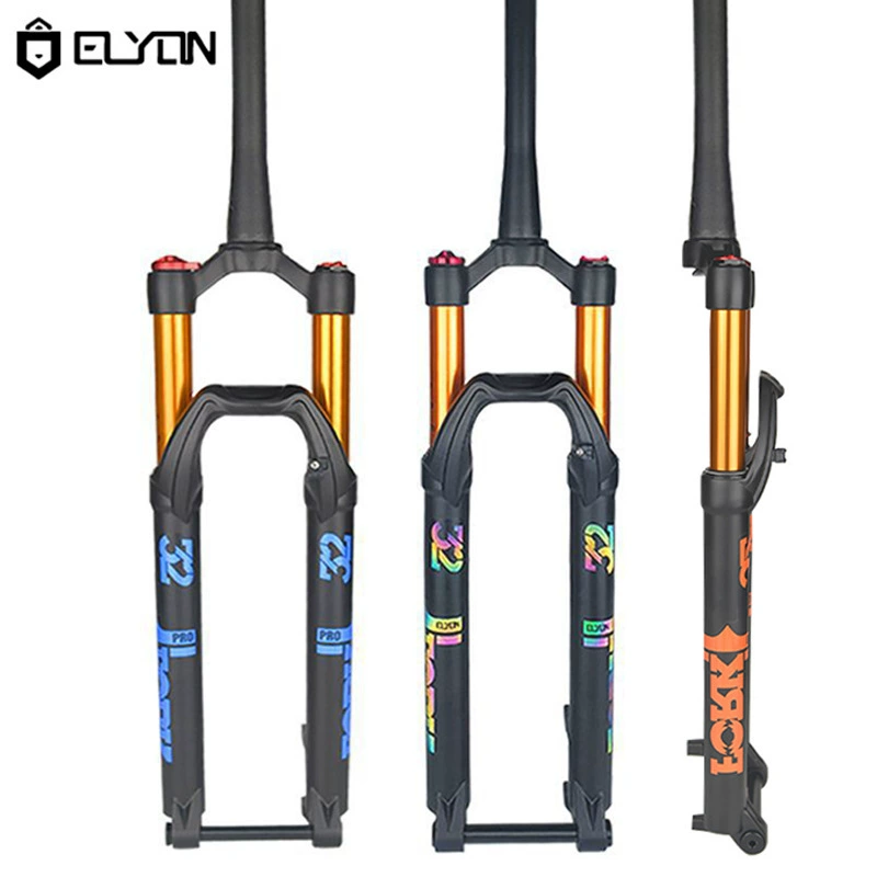 Mountain Car Велосипедная вилка 27,5 29-дюймовая бочка оси пневматической вилки амортизации