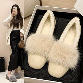 厚底拖鞋;女式皮靴;女式棉鞋