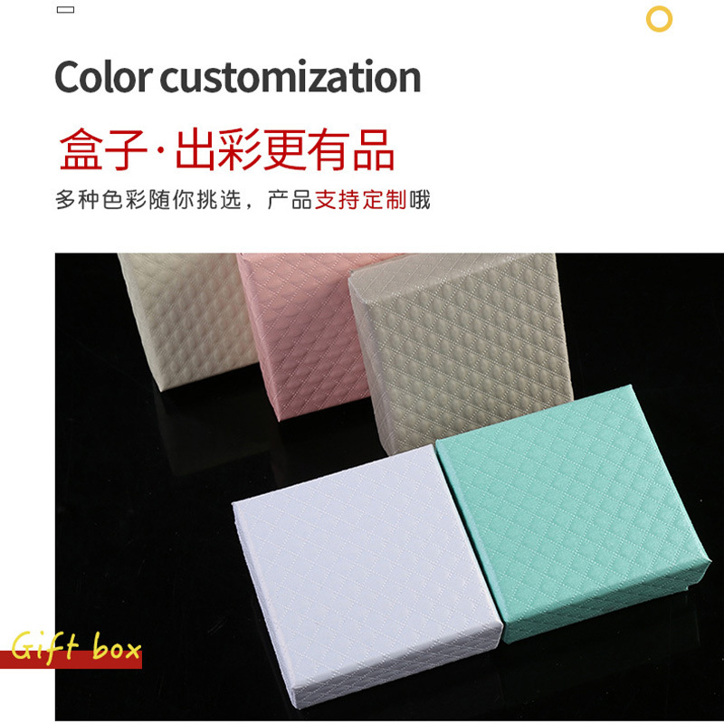 ダイヤモンドパターンリングイヤリング天地蓋包装箱ブレスレットネックレスジュエリー収納ギフトボックスメーカー卸売|undefined