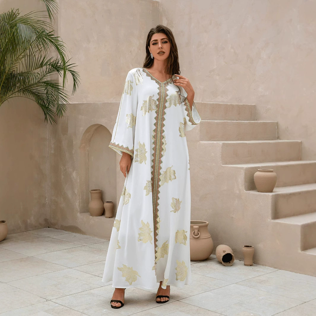 ZD016 трансграничная абайя для женщин Ближнего Востока, модная женская одежда на все времена года, длинная абайя для женщин Саудовской Аравии