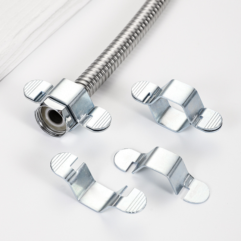 Llave Hexagonal para Mangueras de 4 Puntos de Hierro Desmontable para Mantenimiento de Grifo y Calentador de Agua