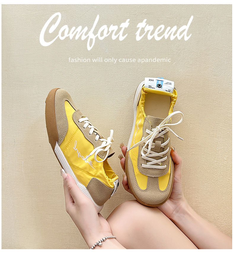 Net Red Dance Moral Training Shoes 2023 Summer New Umbrella Cloth Traspirante casual Forrest Gump scarpe scarpe sportive elastiche da donna_voghion.com