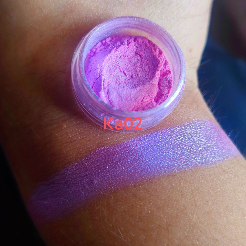 批发新品滴胶火漆涂蜡烛双色人鱼姬高光幻彩珍珠偏光珠光粉5g