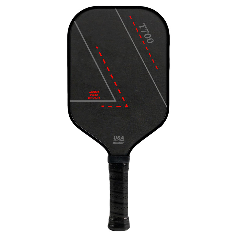 (2개) T700 천 매트 탄소 섬유 피커 라켓을 사용자 정의 할 수 있습니다 | 핫 프레스 | 콜드 프레스 | 라켓 모양의 액세서리