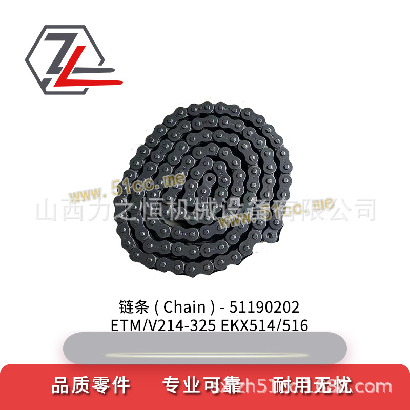 叉车配件中缸链条51190202适用永恒力