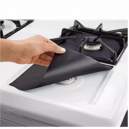 Teflon gas stove surface protection pad/cleaning pad can be used as barbecue pad Gas stove pad/oil proof pad