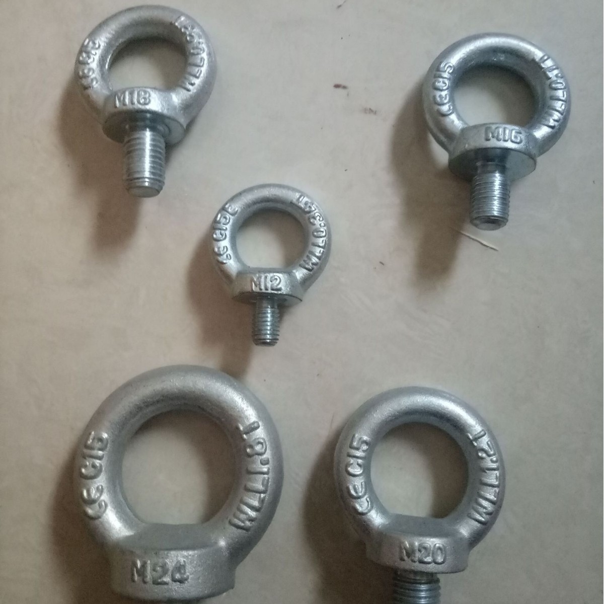 瑞欣链条 供应优质的德标DIN580吊环螺丝  DIN582螺母