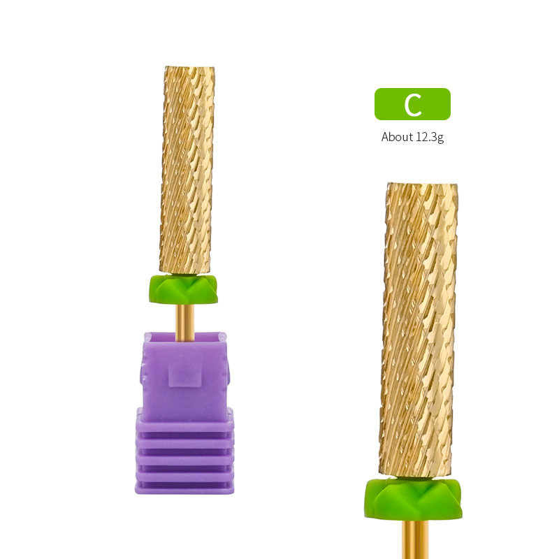 Cross-border de uñas de acero de tungsteno de molienda de la cabeza de pre-procesamiento de la máquina de molienda broca de aleación Eliminación de la piel muerta de descarga de la cabeza de molienda de eliminación de uñas