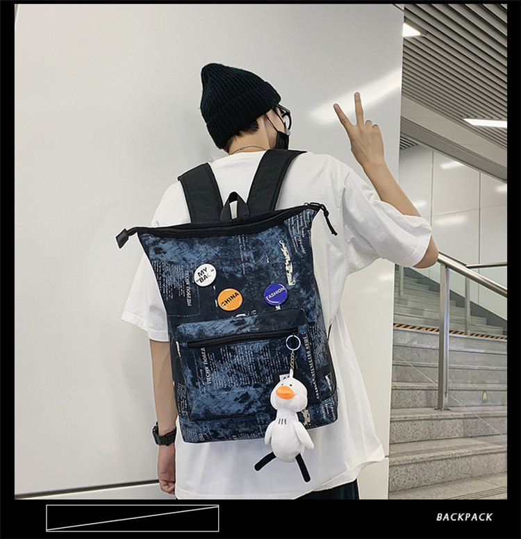 Schoolbag College Students New Japanese Large-capacity Leisure Travel Backpack display picture 12