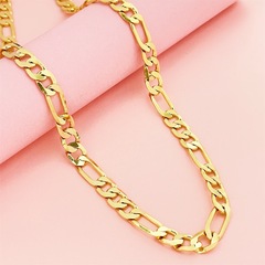 銅金メッキ真空メッキ24k金8mm 3対1男女共通幾何学欧米のホットスポット供給