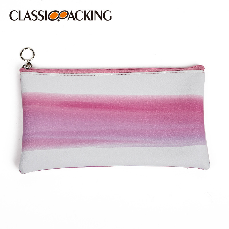 Bolsa con cremallera japonesa, cambio de color degradado, bolsa para teléfono móvil, bolsa de cosméticos de almacenamiento portátil, certificado de sobre rojo multifuncional