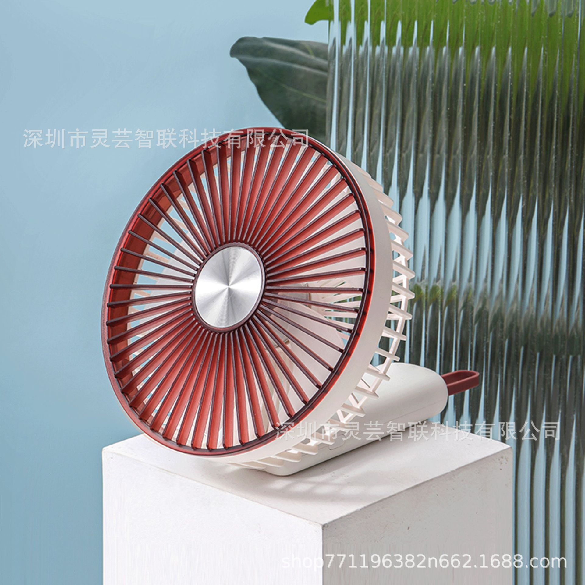 26 años de nuevo camping digital al aire libre USB carga de mano ventilador plegable portátil ventilador de escritorio de larga duración